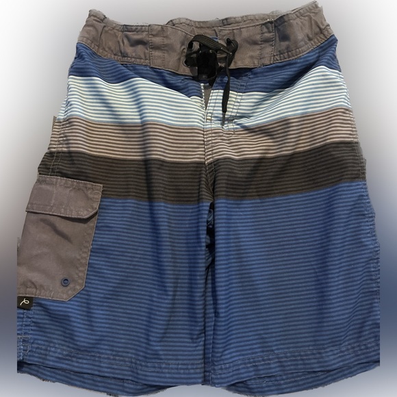 Art Class Boy’s Striped Board Shorts - Picture 1 of 7